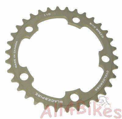 Blackspire Chainring superpro cyclocross 110/36 silver - 596-53692